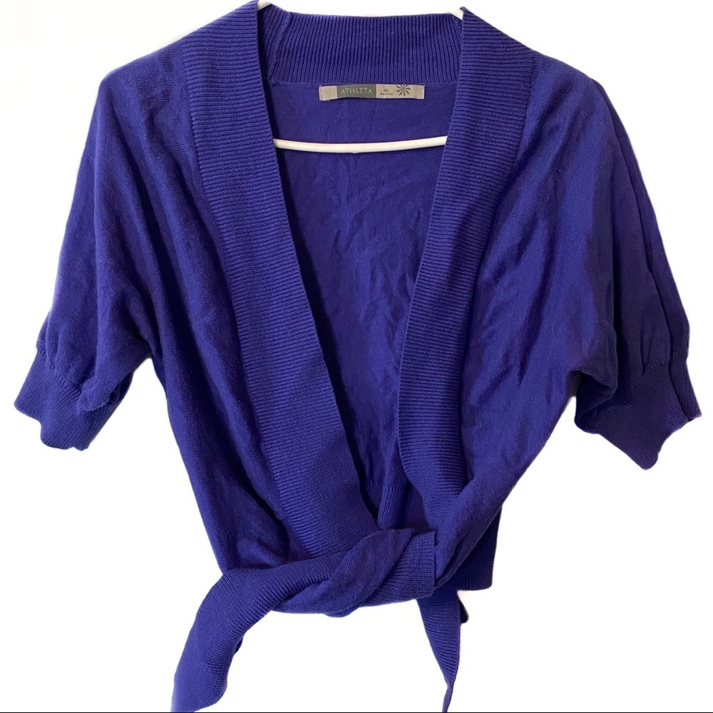 Athleta Future Wrap‎ cashmere blend wrap 221853 XS